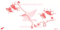 CLIGNOTANT AVANT pour Honda FORZA 300 ABS de 2020