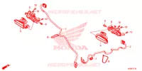 CLIGNOTANT AVANT pour Honda FORZA 300 ABS de 2020