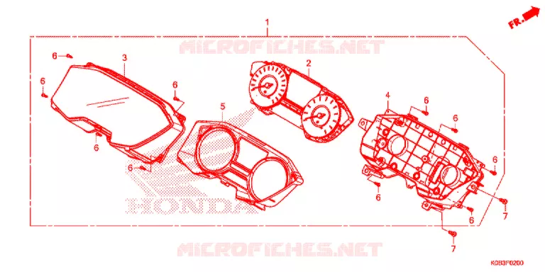 COMPTEUR  Honda SCOOTER 300 FORZA 2020  NSS300AL
