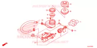 MAITRE CYLINDRE DE FREIN AVANT pour Honda PIONEER 1000 M3 EPS de 2020