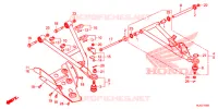 TRIANGLES AVANT pour Honda PIONEER 1000 M5 DELUXE de 2020