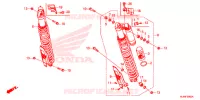 AMORTISSEUR ARRIERE pour Honda TALON 1000 X FOX LIVE VALVE de 2021