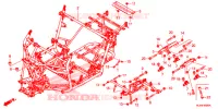 CADRE pour Honda TALON 1000 X de 2020