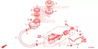 MAITRE CYLINDRE DE FREIN pour Honda TALON 1000 X de 2021