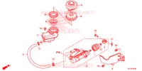MAITRE CYLINDRE DE FREIN pour Honda TALON 1000 X4 FOX LIVE de 2020