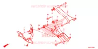 BRAS ARRIERE pour Honda FOURTRAX 420 RANCHER 4X4 AT DCT IRS de 2020