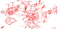 CULASSE pour Honda FOURTRAX 420 RANCHER 4X4 AT DCT IRS de 2020