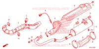 SILENCIEUX D'ECHAPPEMENT pour Honda FOURTRAX 420 RANCHER 4X4 AT DCT IRS de 2020