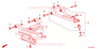 TRIANGLES AVANT pour Honda FOURTRAX 420 RANCHER 4X4 AT DCT IRS de 2020