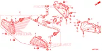 FEU ARRIERE pour Honda FOURTRAX 680 RINCON CAMO de 2020