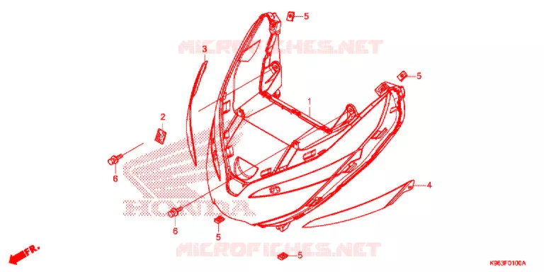 PHARE Honda SCOOTER 125 PCX 2021  WW125L