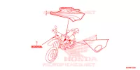 AUTOCOLLANTS pour Honda XR 650 L de 2020