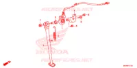 BEQUILLE pour Honda XR 650 L de 2020