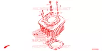 CYLINDRE pour Honda XR 650 L de 2020