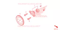 POMPE A HUILE pour Honda CLICK 125 I Idling Stop Casted Wheels de 2014