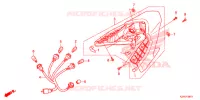FEUX ARRIERE pour Honda CLICK 125 I Idling Stop Casted Wheels de 2014