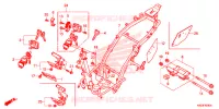 CADRE pour Honda CLICK 125 I Idling Stop Spoked Wheels de 2016