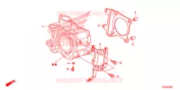 CYLINDRE pour Honda CLICK 125 I Idling Stop Spoked Wheels de 2016
