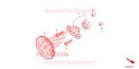 POMPE A HUILE pour Honda CLICK 125 I Idling Stop Spoked Wheels de 2016