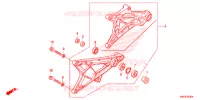 BRAS OSCILLANT pour Honda CLICK 125 I Idling Stop Casted Wheels de 2016