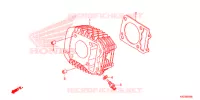 CYLINDRE pour Honda SUPER CUB 125 ABS de 2021