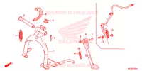 BEQUILLE pour Honda SUPER CUB 125 ABS de 2021