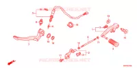 PEDALE pour Honda CB 1300 SUPER BOL DOR ABS de 2019