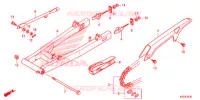 BRAS OSCILLANT pour Honda CB 125 TWISTER 4LA de 2018