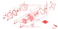 POMPE A HUILE pour Honda CB 125 TWISTER 4LA de 2018