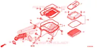 FILTRE A AIR pour Honda CB 190 R REPSOL de 2018