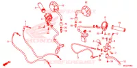 LEVIER DE GUIDON   CABLE   COMMODO pour Honda REBEL 491 de 2020