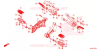 REPOSE PIED pour Honda REBEL 491 de 2020