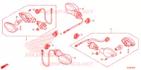 CLIGNOTANT pour Honda CB 250 TWISTER CBS de 2019