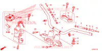 GUIDON   TE DE FOURCHE pour Honda CB 250 TWISTER CBS de 2019