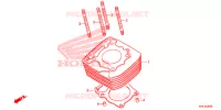 CYLINDRE pour Honda XR 250 TORNADO de 2021