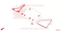 COUVERCLES LATERAUX pour Honda REBEL 500 de 2020