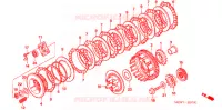 EMBRAYAGE pour Honda DEAUVILLE 700 de 2007