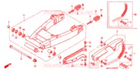 BRAS OSCILLANT pour Honda BIG ONE 1000 de 1995