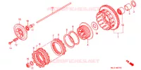 EMBRAYAGE pour Honda BIG ONE 1000 de 1995