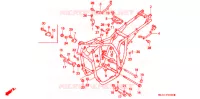 CADRE pour Honda BIG ONE 1000 de 1995