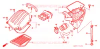 FILTRE A AIR  pour Honda CBR 125 de 2005