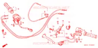 LEVIER DE GUIDON   CABLE   COMMODO pour Honda CBR 600 RR de 2004