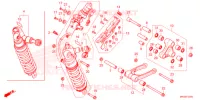 AMORTISSEUR ARRIERE pour Honda AFRICA TWIN 1100 DCT de 2021