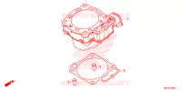 CYLINDRE pour Honda CRF 450 L de 2020