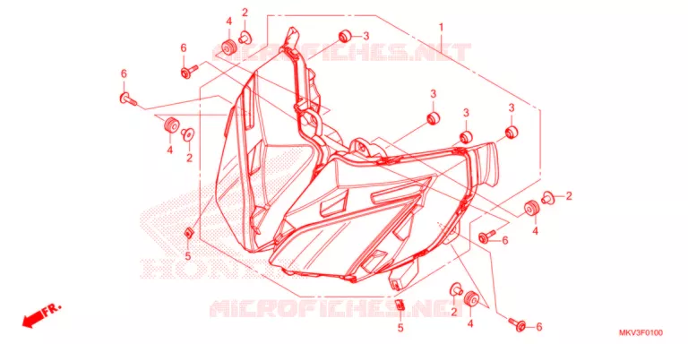 PHARE Honda SCOOTER 750 FORZA 2021  NSS750M
