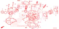 CULASSE pour Honda FOURTRAX 420 RANCHER 4X4 Manual Shift de 2021