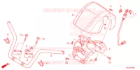 GUIDON pour Honda FOURTRAX 420 RANCHER 2X4 BASE de 2021