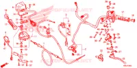 COMMODO   LEVIER   CABLE pour Honda FOURTRAX 520 FOREMAN RUBICON 4X4 AT DCT EPS de 2021