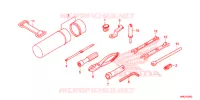 OUTIL pour Honda FOURTRAX 520 FOREMAN RUBICON 4X4 AT DCT EPS de 2021