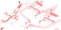 PEDALE   REPOSE PIED pour Honda FOURTRAX 520 FOREMAN RUBICON 4X4 AT DCT EPS de 2021